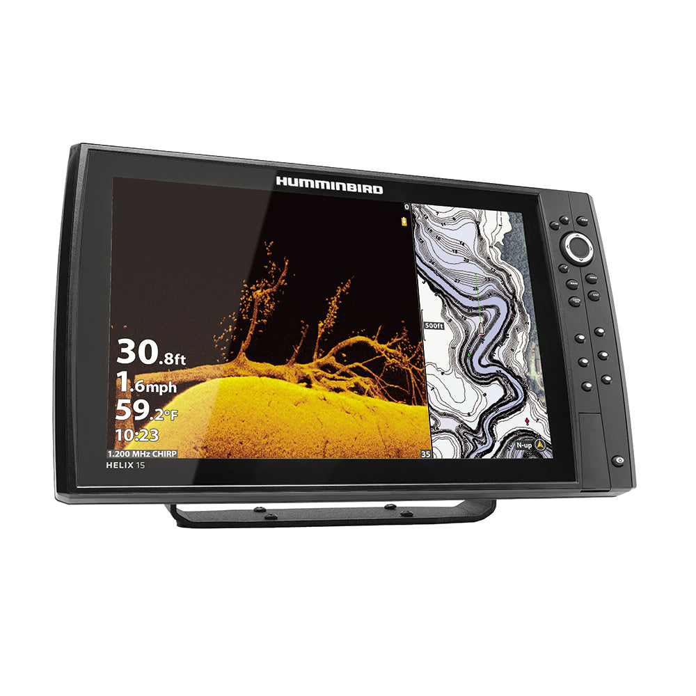 Tri-Water Marine | Humminbird HELIX 15 CHIRP MEGA DI+ GPS G4N CHO Display Only [411310-1CHO]