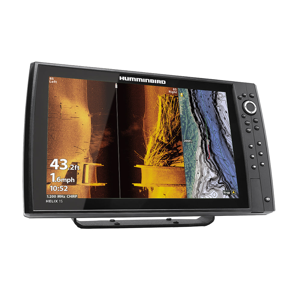 Tri-Water Marine | Humminbird HELIX 15 CHIRP MEGA SI+ GPS G4N CHO Display Only [411320-1CHO]