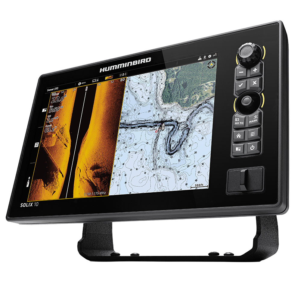 Tri-Water Marine | Humminbird SOLIX 10 CHIRP MEGA SI+ G3 CHO Display Only [411530-1CHO]