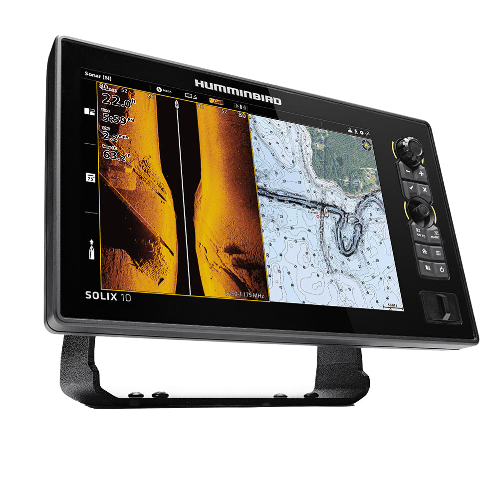 Tri-Water Marine | Humminbird SOLIX 10 CHIRP MEGA SI+ G3 CHO Display Only [411530-1CHO]