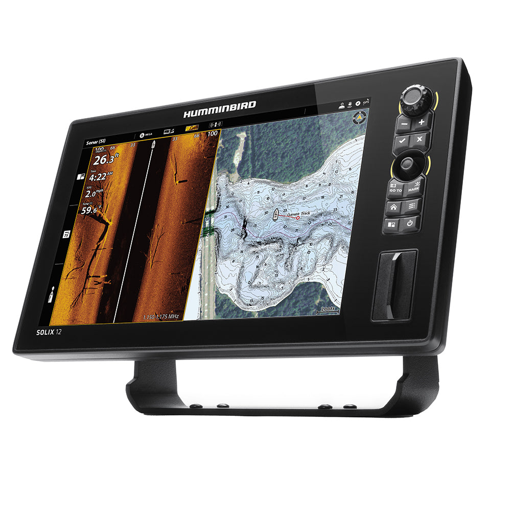 Tri-Water Marine | Humminbird SOLIX 12 CHIRP MEGA SI+ G3 CHO Display Only [411550-1CHO]