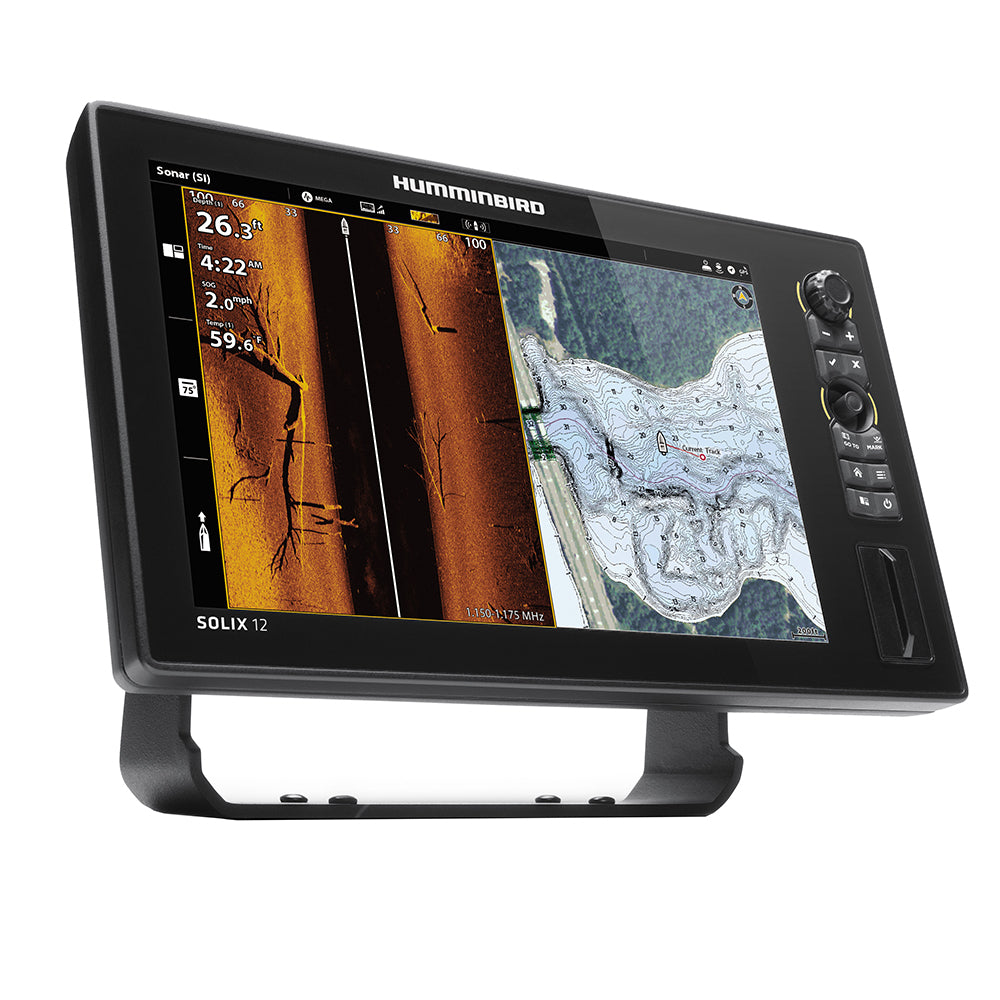 Tri-Water Marine | Humminbird SOLIX 12 CHIRP MEGA SI+ G3 CHO Display Only [411550-1CHO]