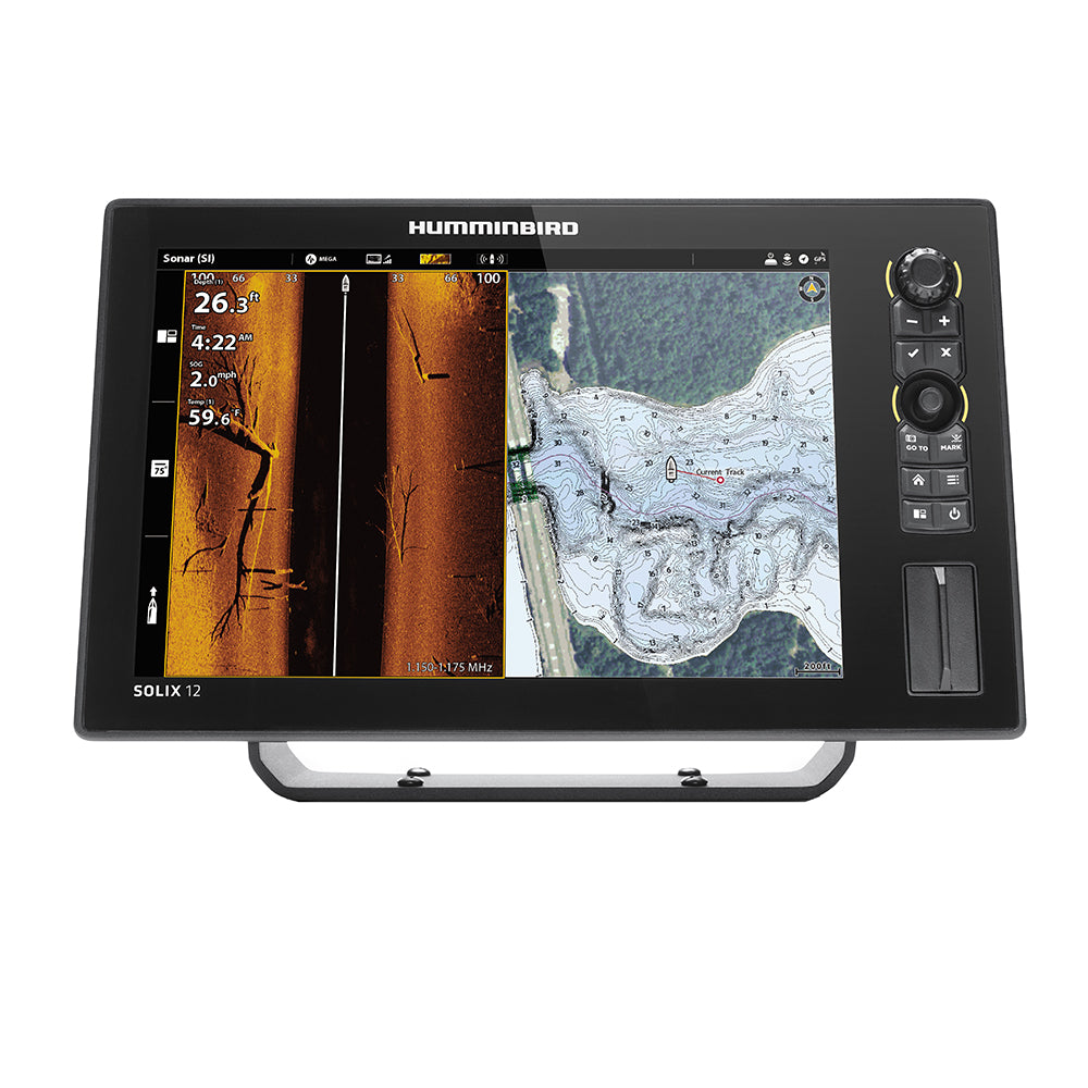 Tri-Water Marine | Humminbird SOLIX 12 CHIRP MEGA SI+ G3 CHO Display Only [411550-1CHO]