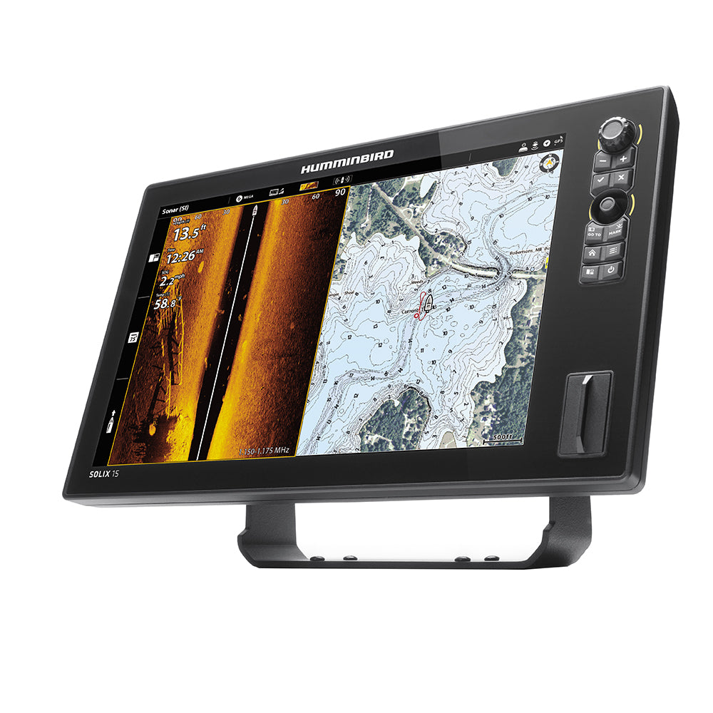 Tri-Water Marine | Humminbird SOLIX 15 CHIRP MEGA SI+ G3 CHO Display Only [411570-1CHO]