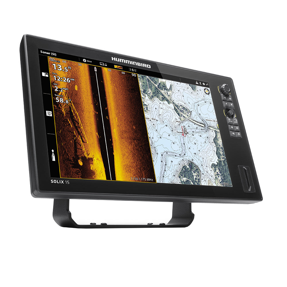 Tri-Water Marine | Humminbird SOLIX 15 CHIRP MEGA SI+ G3 CHO Display Only [411570-1CHO]