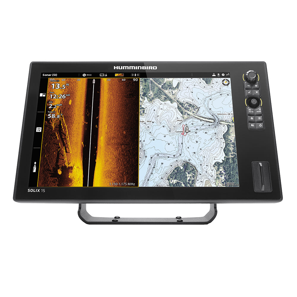 Tri-Water Marine | Humminbird SOLIX 15 CHIRP MEGA SI+ G3 CHO Display Only [411570-1CHO]