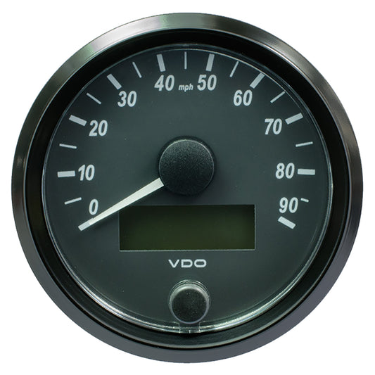 Tri-Water Marine | VDO SingleViu 80mm (3-1/8") Speedometer - 90MPH [A2C3832900030]