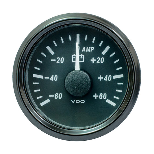 Tri-Water Marine | VDO SingleViu 52mm (2-1/16") Ammeter - 60 AMP [A2C3833080030]