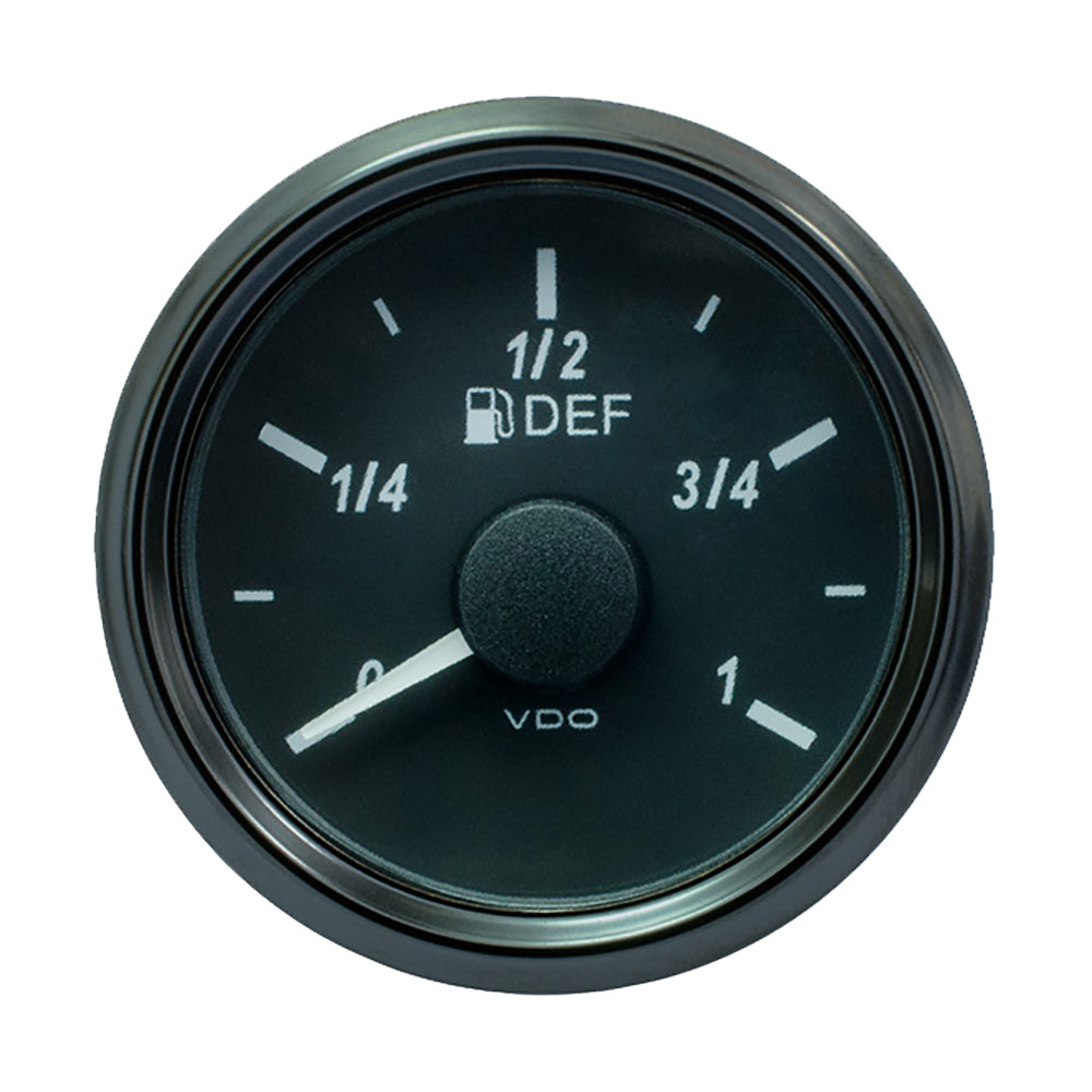 Tri-Water Marine | VDO SingleViu 52mm (2-1/16") DEF Level Gauge - 3-180 Ohm [A2C3833550030]