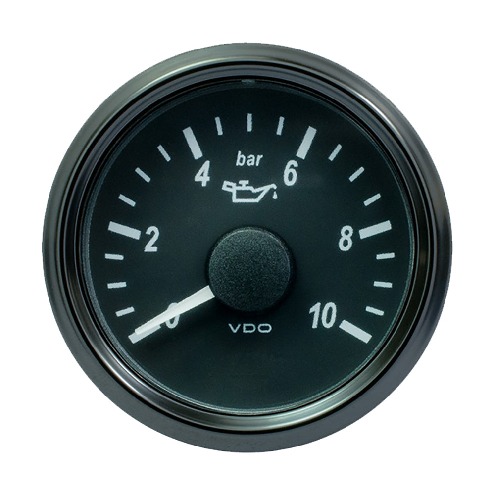 Tri-Water Marine | VDO SingleViu 52mm (2-1/16") Oil Pressure Gauge - 10 Bar - 0-4.5V [A2C3832690030]