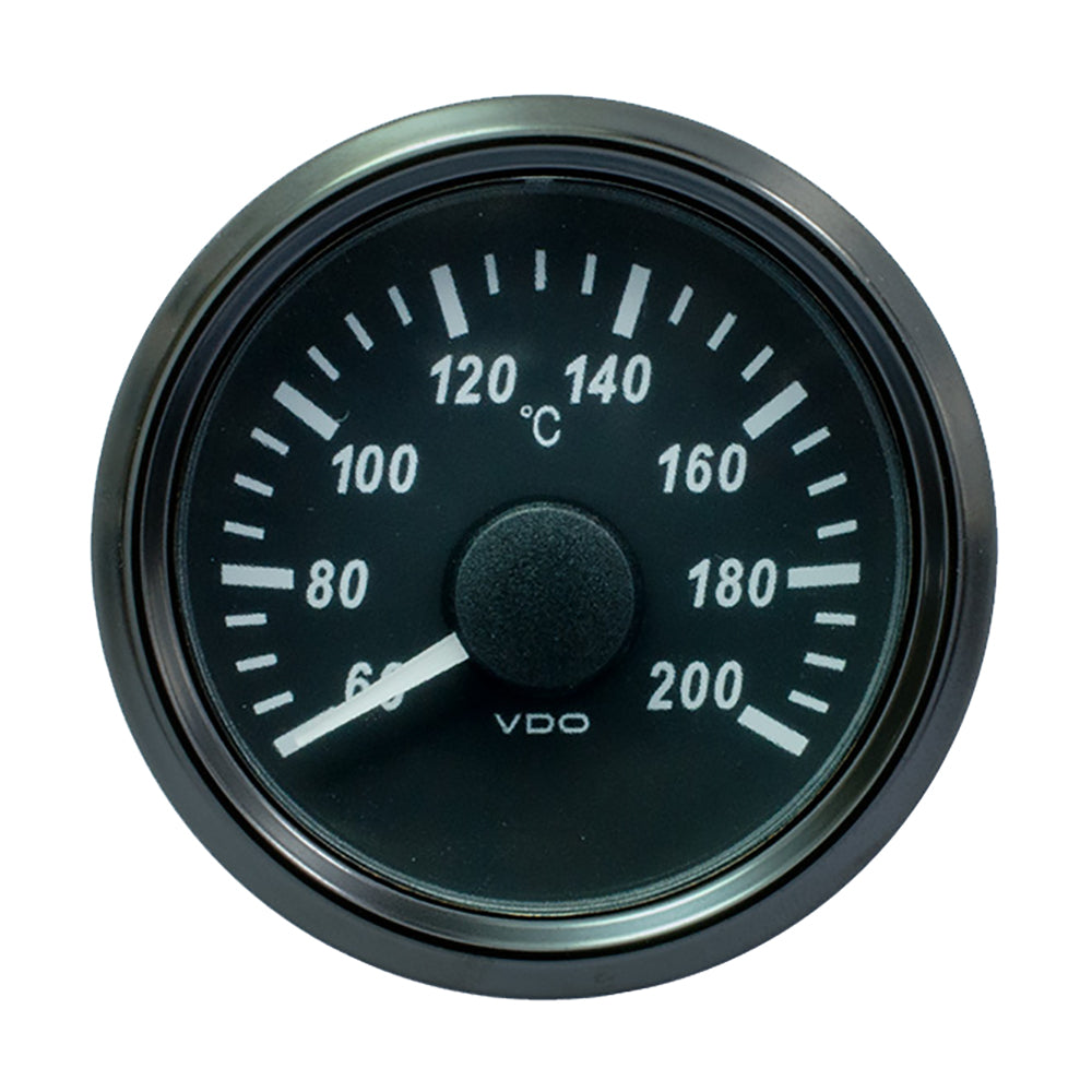 Tri-Water Marine | VDO SingleViu 52mm (2-1/16") Cylinder Temp. Gauge - 200C - 471-14 Ohm [A2C3833520030]