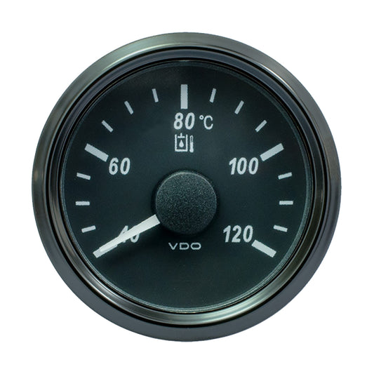 Tri-Water Marine | VDO SingleViu 52mm (2-1/16") Hydraulic Oil Temp. Gauge - 120C - 291-22 Ohm [A2C3833510030]