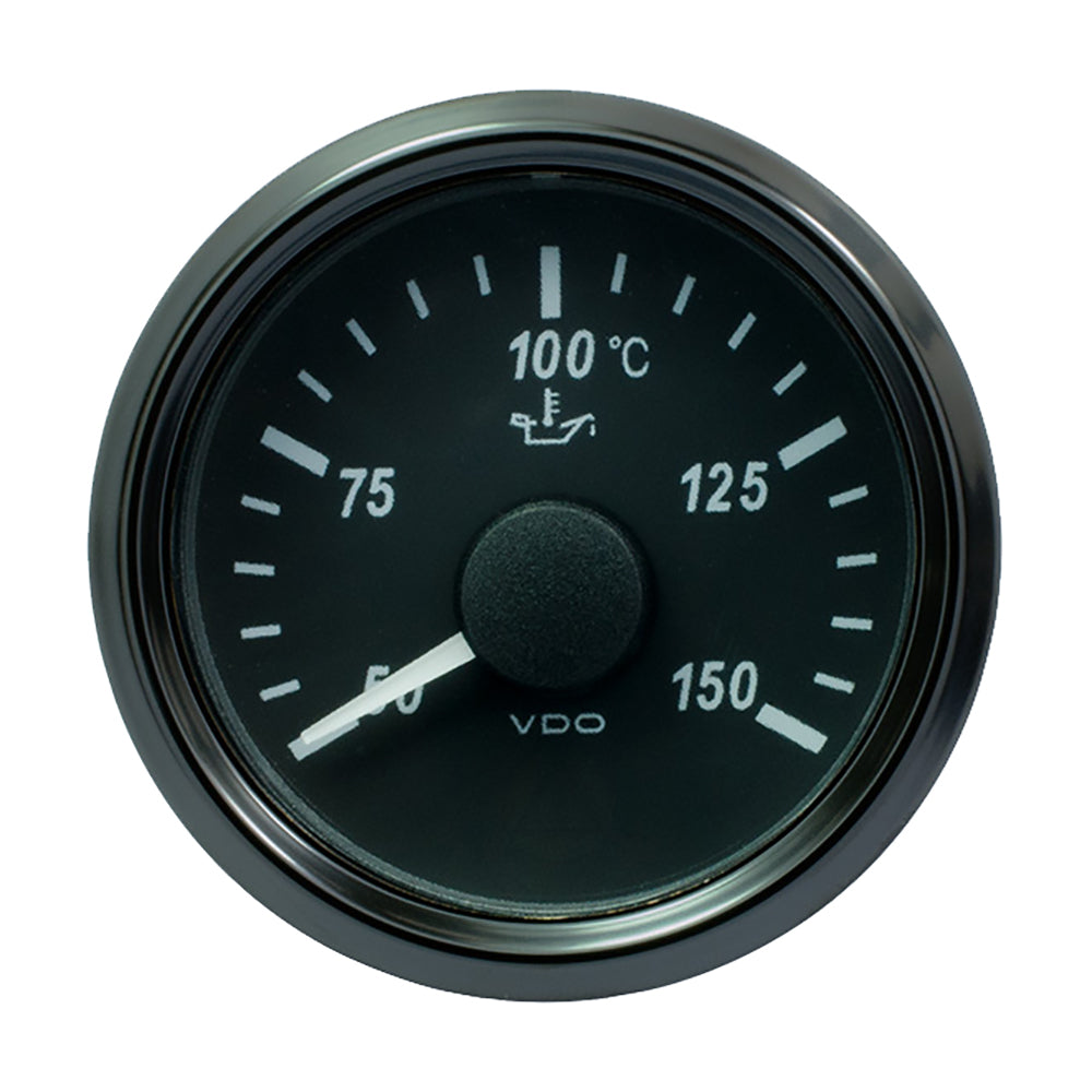 Tri-Water Marine | VDO SingleViu 52mm (2-1/16") Oil Temp. Gauge - 150 C - 322-18 Ohm [A2C3833380030]