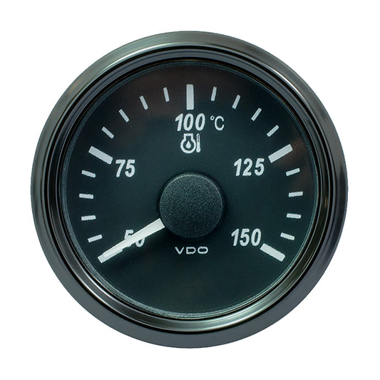 Tri-Water Marine | VDO SingleViu 52mm (2-1/16") Oil Temp. Gauge - Euro - 150 C - 322-18 Ohm [A2C3833390030]