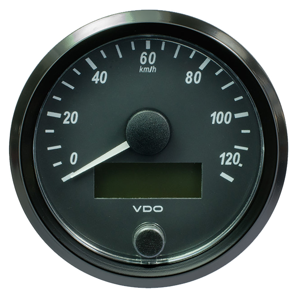 Tri-Water Marine | VDO SingleViu 80mm (3-1/8") Speedometer - 120 KM/H [A2C3832910030]