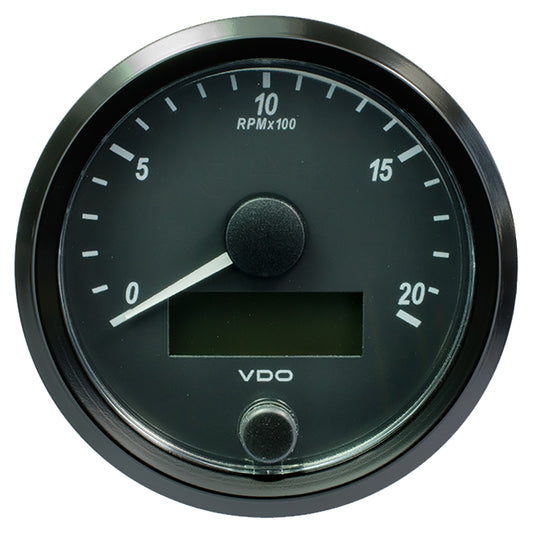 Tri-Water Marine | VDO SingleViu 80mm (3-1/8") Tachometer - 2000 RPM [A2C3832960030]