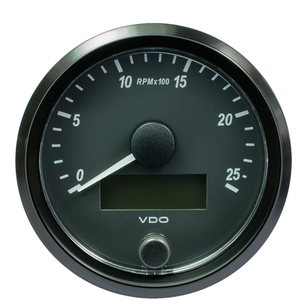 Tri-Water Marine | VDO SingleViu 80mm (3-1/8") Tachometer - 2500 RPM [A2C3832970030]