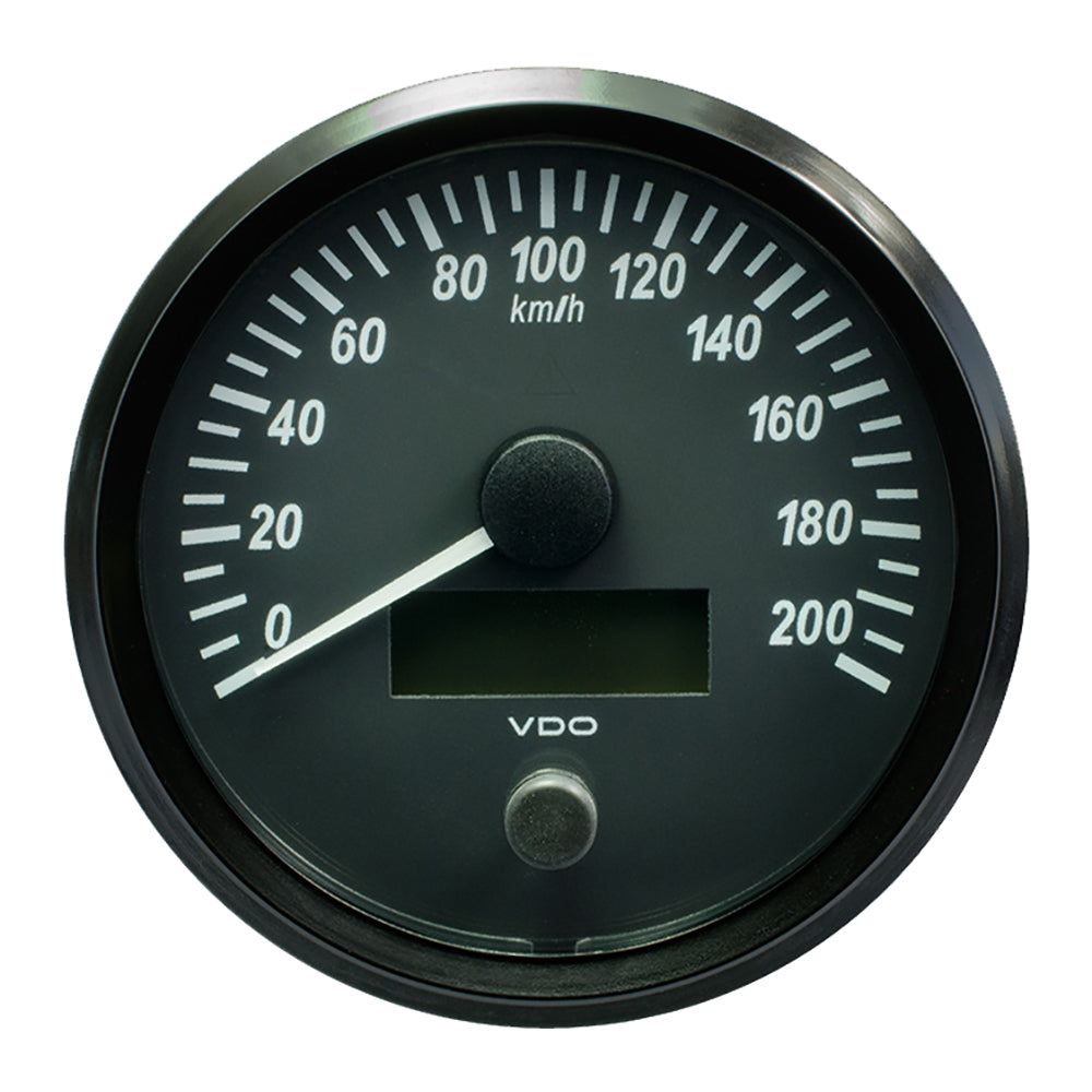 Tri-Water Marine | VDO SingleViu 100mm (4") Speedometer - 200 KM/H [A2C3832840030]