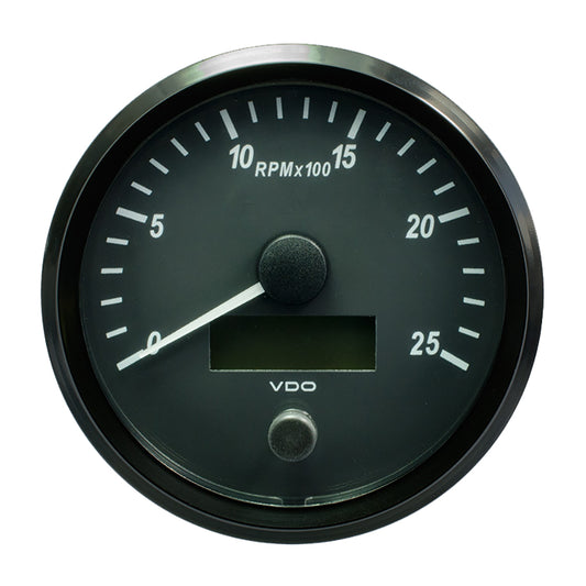 Tri-Water Marine | VDO SingleViu 100mm (4") Tachometer - 2500 RPM [A2C3832820030]