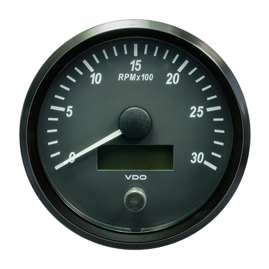 Tri-Water Marine | VDO SingleViu 100mm (4") Tachometer - 3000 RPM [A2C3832810030]