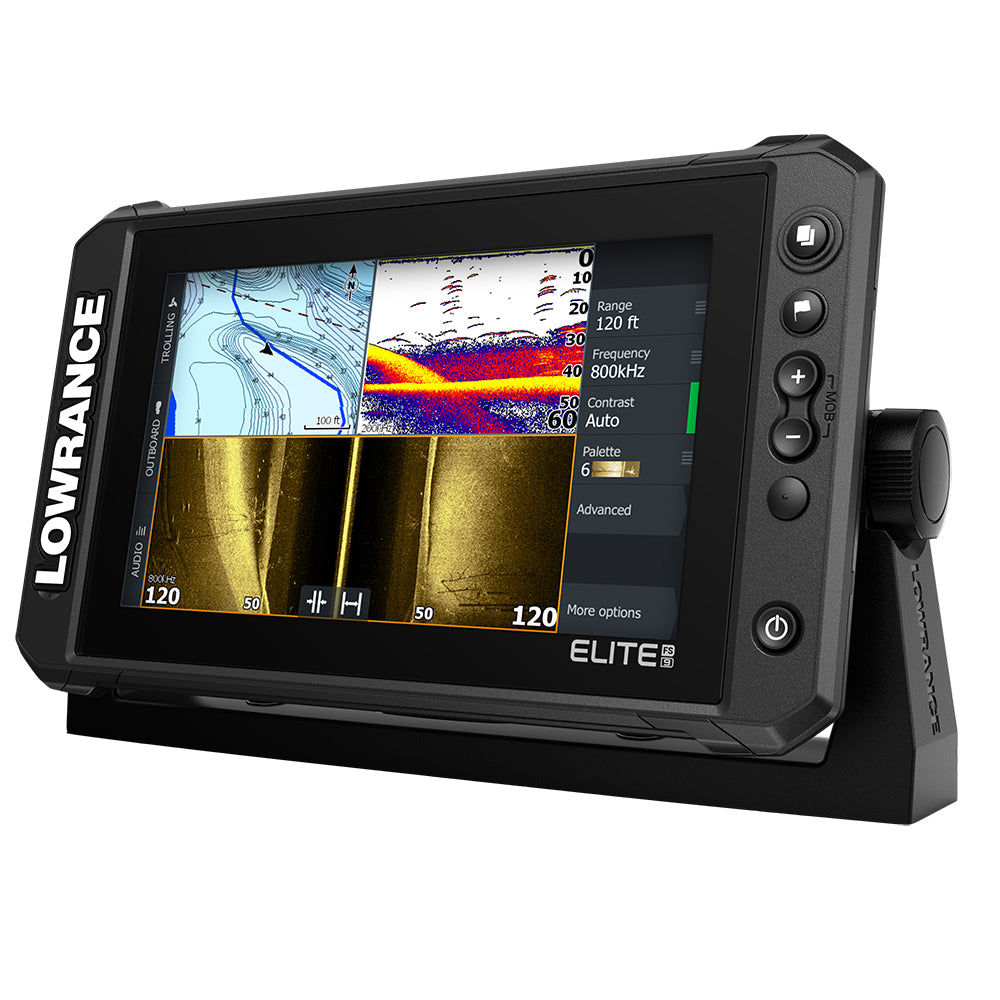 Tri-Water Marine | Lowrance Elite FS 9 Chartplotter/Fishfinder w/Active Imaging 3-in-1 Transom Mount Transducer [000-15692-001]