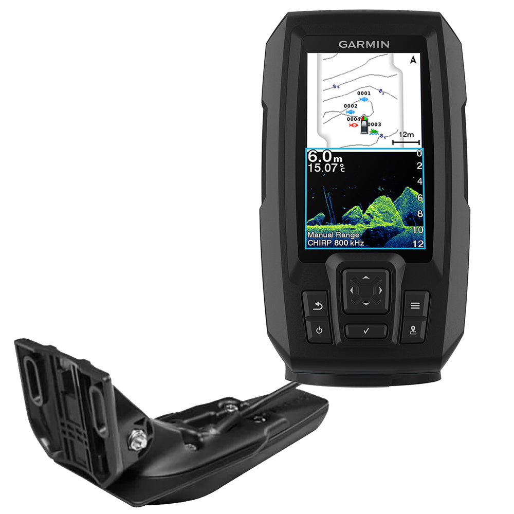 Tri-Water Marine | Garmin STRIKER Vivid 4cv Fishfinder w/GT20-TM [010-02550-00]