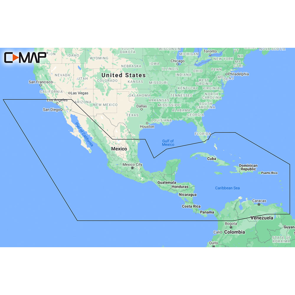 Tri-Water Marine | C-MAP M-NA-Y205-MS Central America Caribbean REVEAL Coastal Chart [M-NA-Y205-MS]