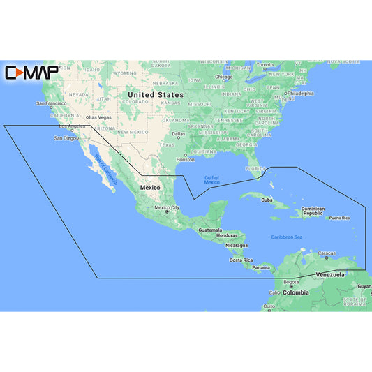 Tri-Water Marine | C-MAP M-NA-Y205-MS Central America Caribbean REVEAL Coastal Chart [M-NA-Y205-MS]