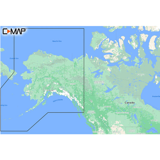 Tri-Water Marine | C-MAP M-NA-Y208-MS Alaska REVEAL Coastal Chart [M-NA-Y208-MS]