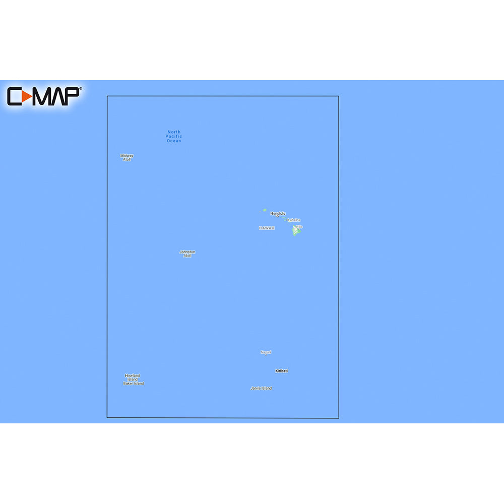 Tri-Water Marine | C-MAP M-NA-Y210-MS Hawaii Marshall Islands French Polynesia REVEAL Coastal Chart [M-NA-Y210-MS]