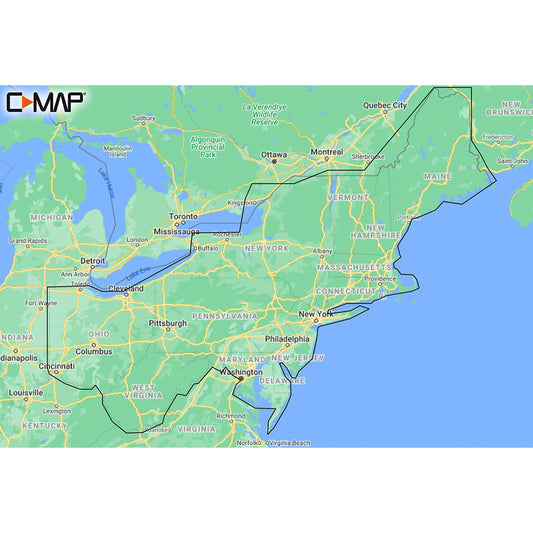 Tri-Water Marine | C-MAP M-NA-Y213-MS US Lakes East REVEAL Inland Chart [M-NA-Y213-MS]