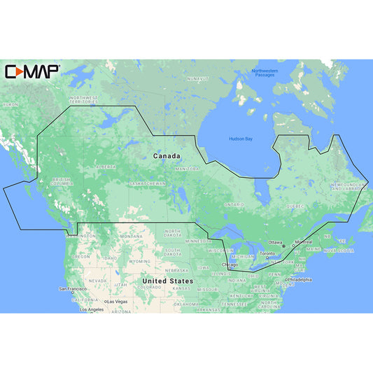 Tri-Water Marine | C-MAP M-NA-Y216-MS Canada Lakes REVEAL Inland Chart [M-NA-Y216-MS]