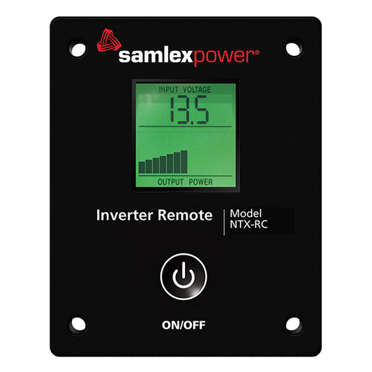 Tri-Water Marine | Samlex NTX-RC Remote Control w/LCD Screen f/NTX Inverters [NTX-RC]