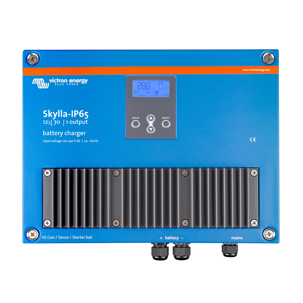 Tri-Water Marine | Victron Skylla-IP65 12/70 1+1 120-240VAC Battery Charger [SKY012070000]