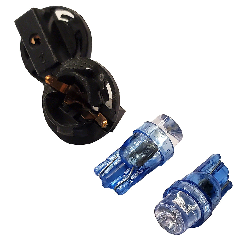 Tri-Water Marine | Faria Replacement Bulb f/4" Gauges - Blue - 2 Pack [KTF053]