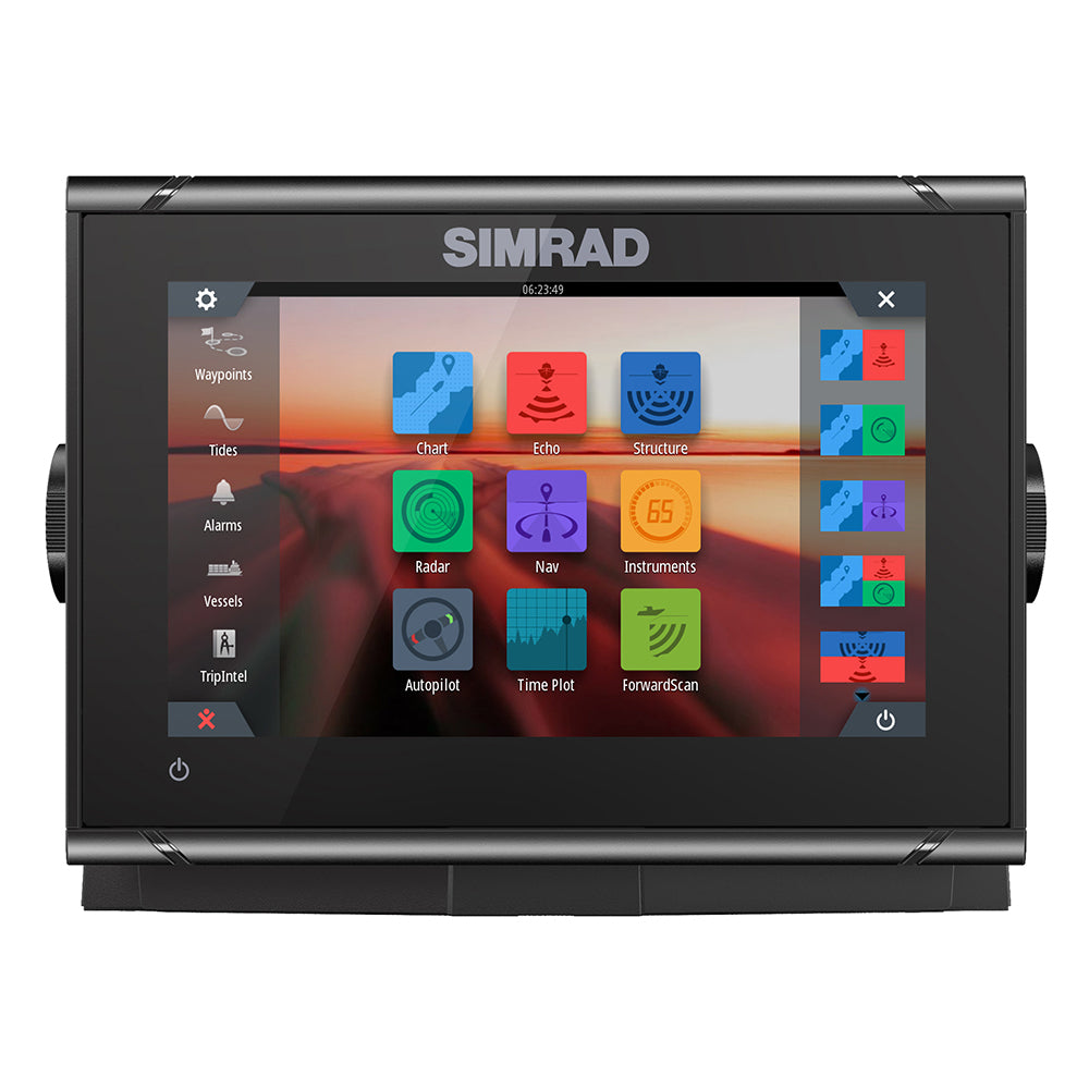 Tri-Water Marine | Simrad GO7 XSR Chartplotter/Fishfinder w/C-MAP Discover Chart - No Transducer [000-14078-002]