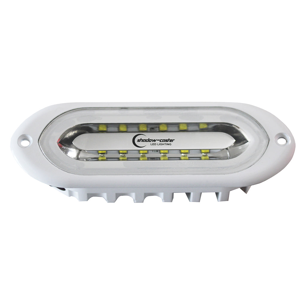 Tri-Water Marine | Shadow-Caster SCM-SL Series Flush Mount Spreader Light - White Housing - White [SCM-SLF-GW-WH]