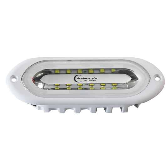 Tri-Water Marine | Shadow-Caster SCM-SL Series Flush Mount Spreader Light - White Housing - Full-Color [SCM-SLF-CC-WH]