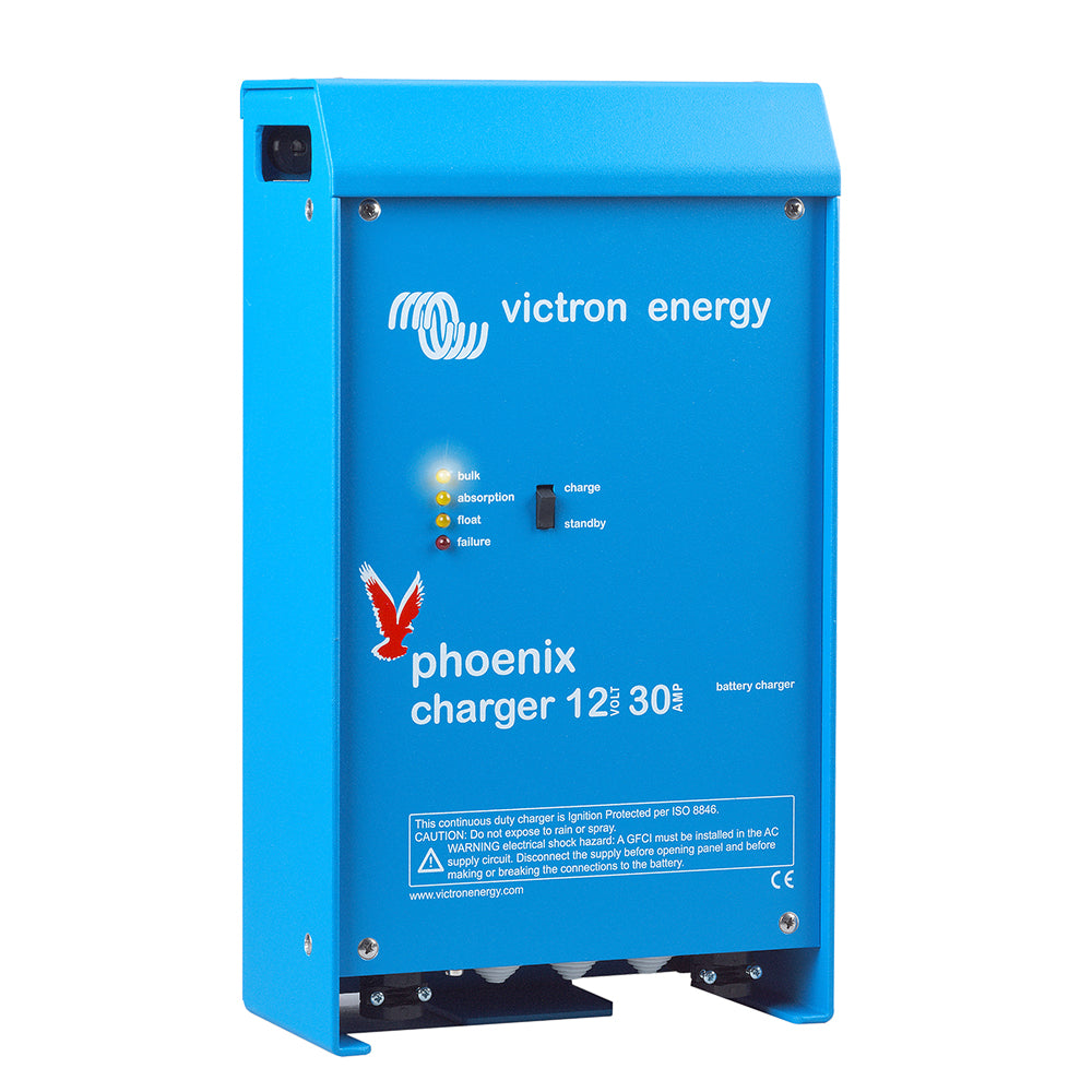 Tri-Water Marine | Victron Phoenix Charger - 12V - 30A (2+1) - 120-240VAC [PCH012030001]