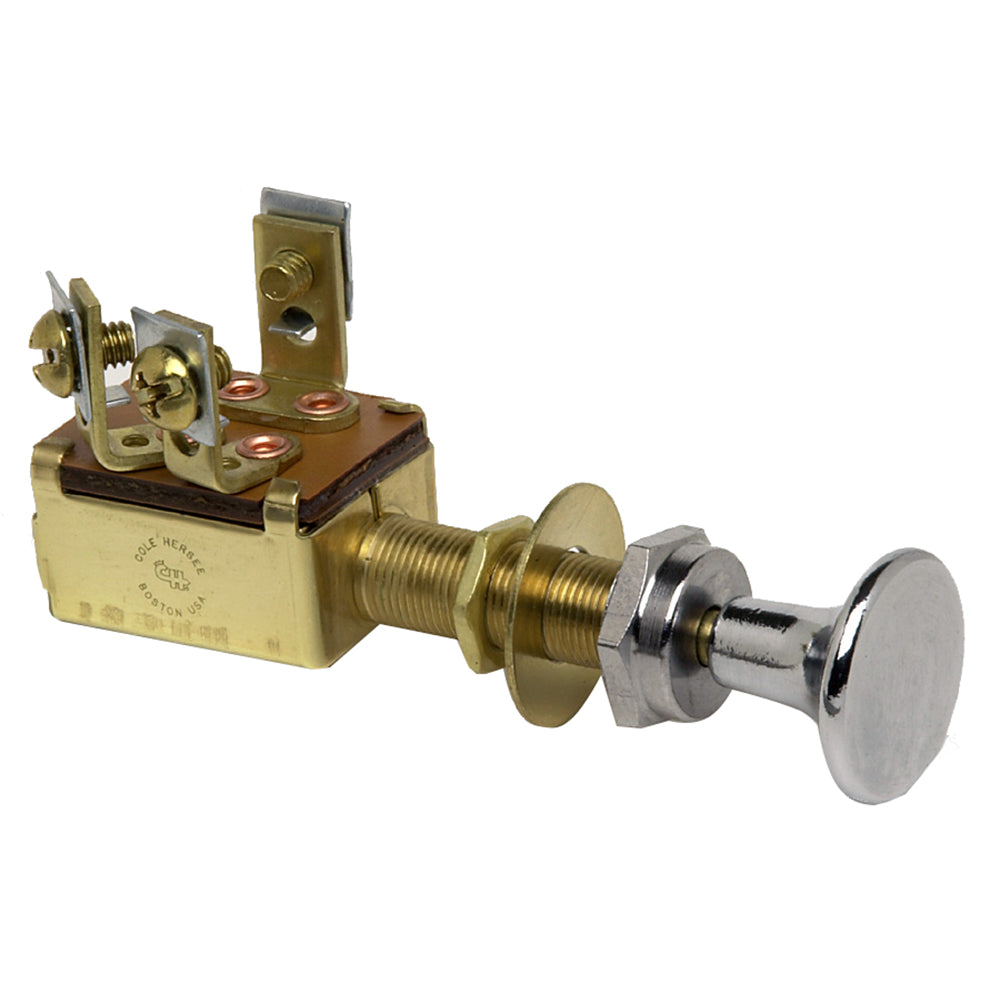 Tri-Water Marine | Cole Hersee Push-Pull Switch DPTT 3-Position Off-On-On [M-476-BP]