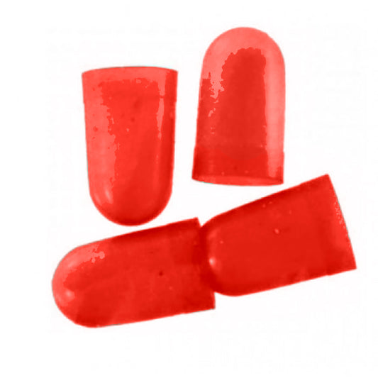 Tri-Water Marine | VDO Light Diffuser f/Type D Peanut Bulb - Red - 4 Pack [600-859]