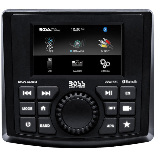 Tri-Water Marine | Boss Audio MGV520B Marine Stereo w/AM/FM/BT/USB/Rear Camera [MGV520B]