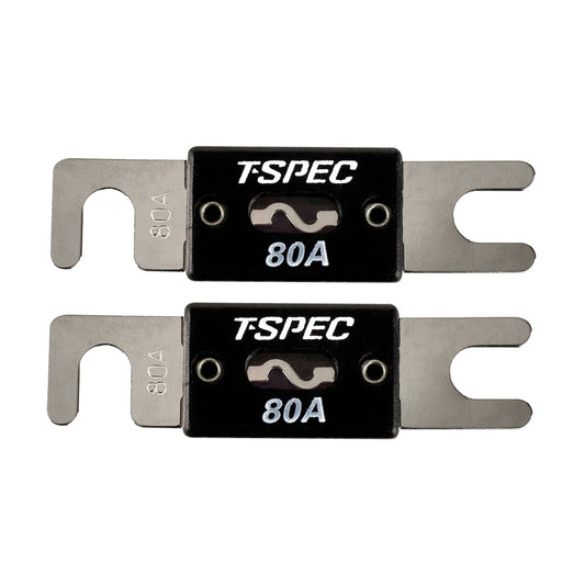 Tri-Water Marine | T-Spec V8 Series 80 AMP ANL Fuse - 2 Pack [V8-ANL80]