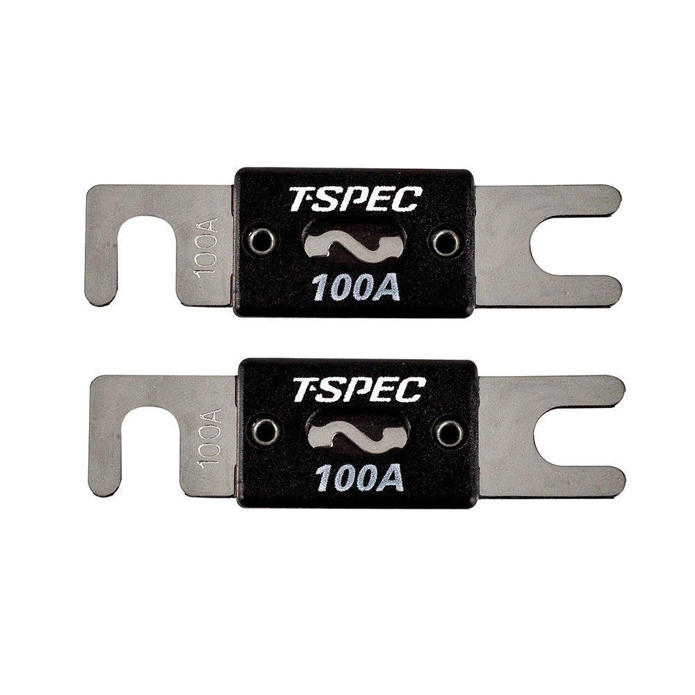 Tri-Water Marine | T-Spec V8 Series 100 AMP ANL Fuse - 2 Pack [V8-ANL100]