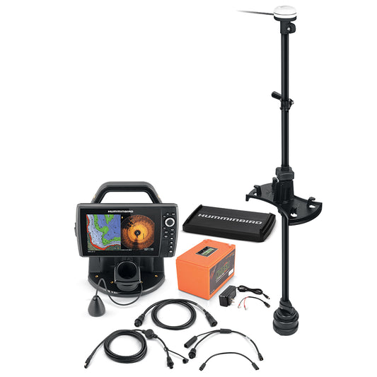 Tri-Water Marine | Humminbird ICE HELIX 9 MSI+ GPS G4N MEGA 360 Bundle [411790-1]