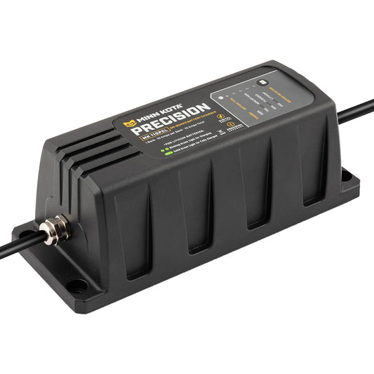 Tri-Water Marine | Minn Kota On-Board Precision Charger MK-110 PCL 1 Bank x 10 AMP LI Optimized Charger [1831101]