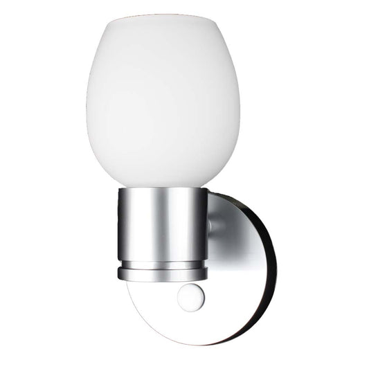 Tri-Water Marine | Lunasea LED Wall Light - Brushed Nickel - Tulip Glass [LLB-33OW-81-OT]