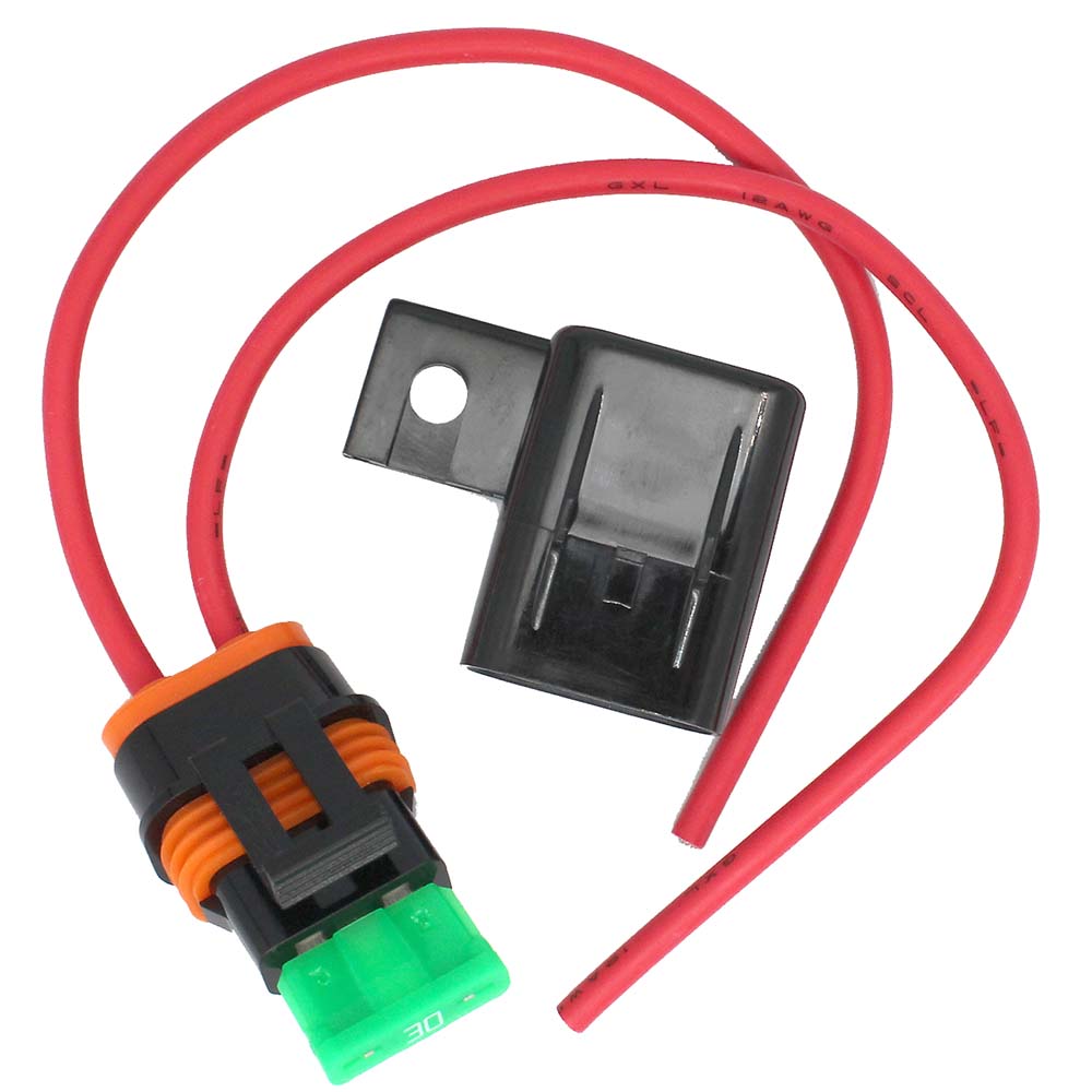 Tri-Water Marine | Cole Hersee Sealed Heavy-Duty ATO Fuse Holder - 30A - 12AWG [FHAS100-BP]