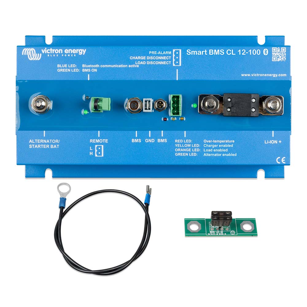 Tri-Water Marine | Victron Smart BMS CL 12/100 f/Victron LIFEPO4 Batteries 12VDC Only [BMS110022000]