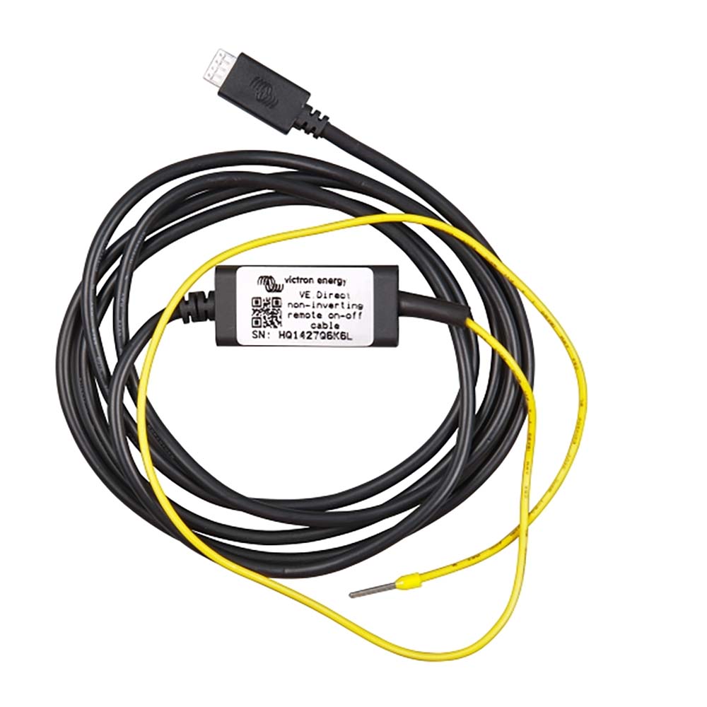 Tri-Water Marine | Victron VE.Direct Non-Inverting Remote On-Off Cable Non-Inverting f/BlueSolar SmartSolar MPPT [ASS030550320]